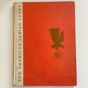 The American Indian Story Book with Red Cover